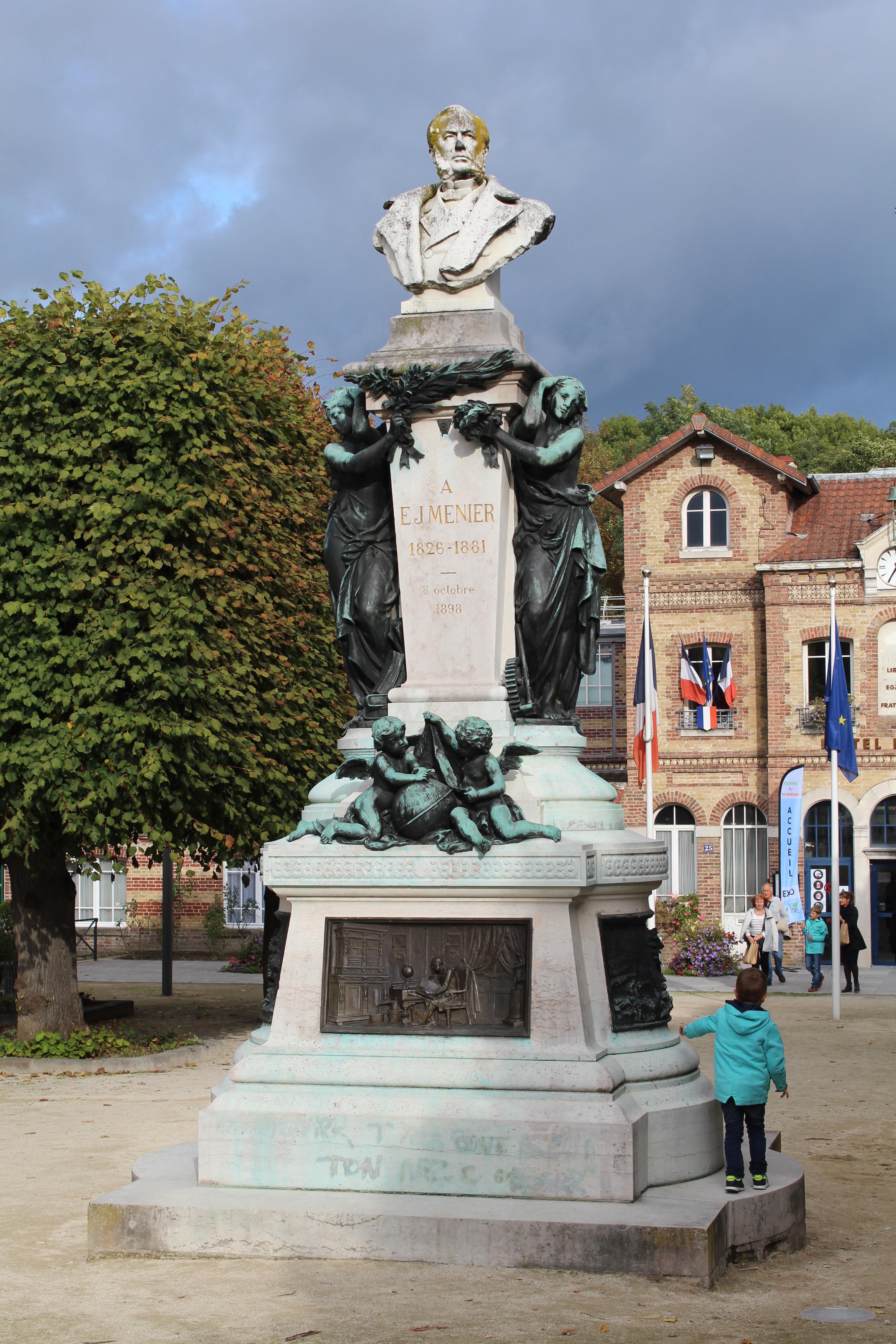 monument à Émile Menier