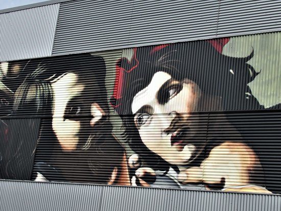 Fresque Scene de tableau