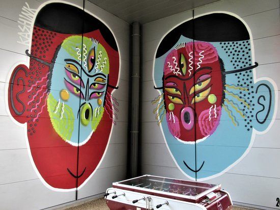 Fresque Double O